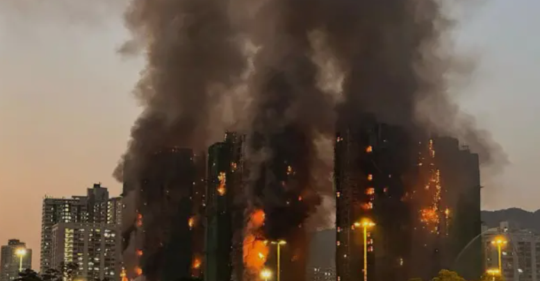 Death toll from Hong Kong apartment complex fire rises to 94