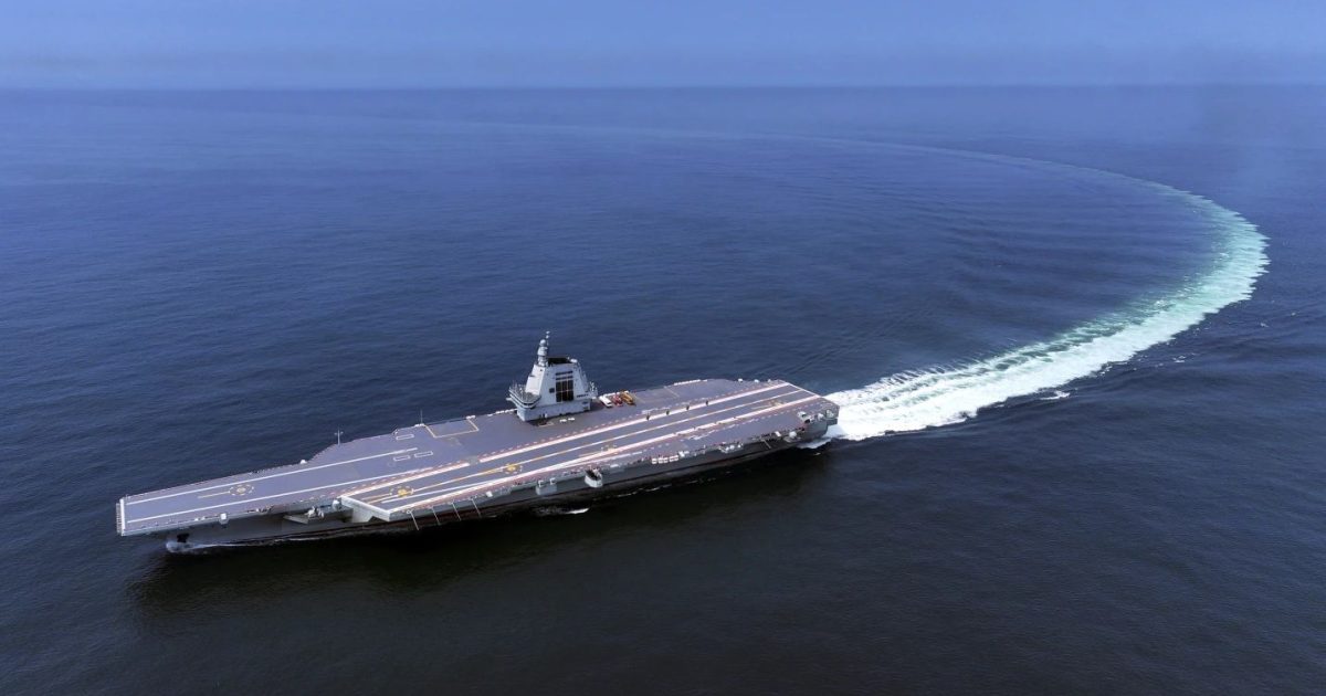 Third aircraft carrier Fujian joins Chinese navy