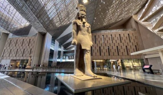 Egypt's grand museum opens its doors to the world