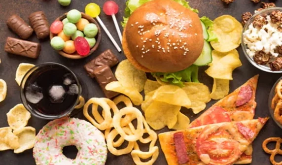 What problems can ultra-processed foods cause in young people?