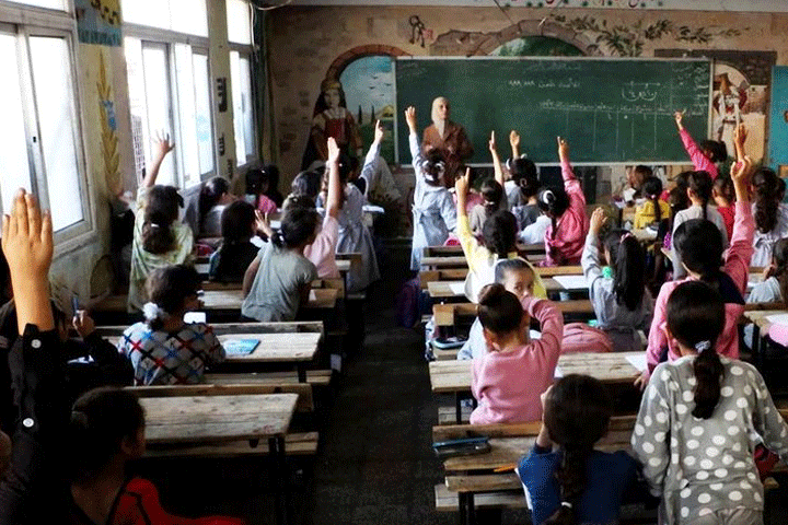 Gaza children return to destroyed schools after 2 years of war