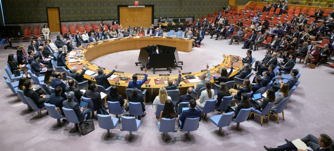 The United States has submitted a new amended resolution