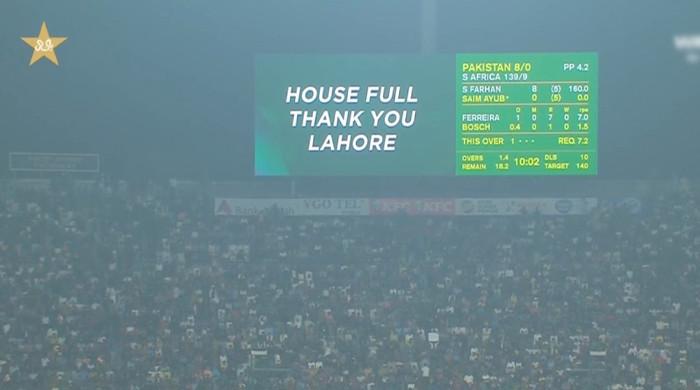 Gaddafi Stadium houseful