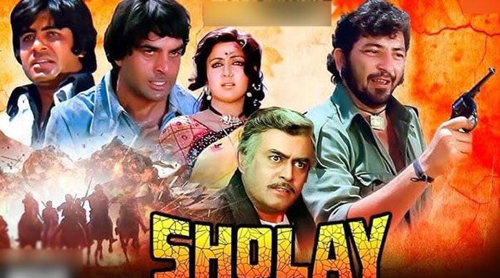 The iconic film "Sholay" will be re-released next month with a new ending.