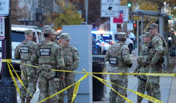 Two National Guard personnel seriously injured