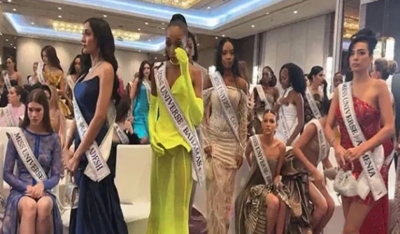 Miss Universe contestants walk out over mistreatment