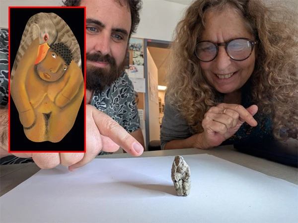 12,000-year-old statue of woman and swan discovered