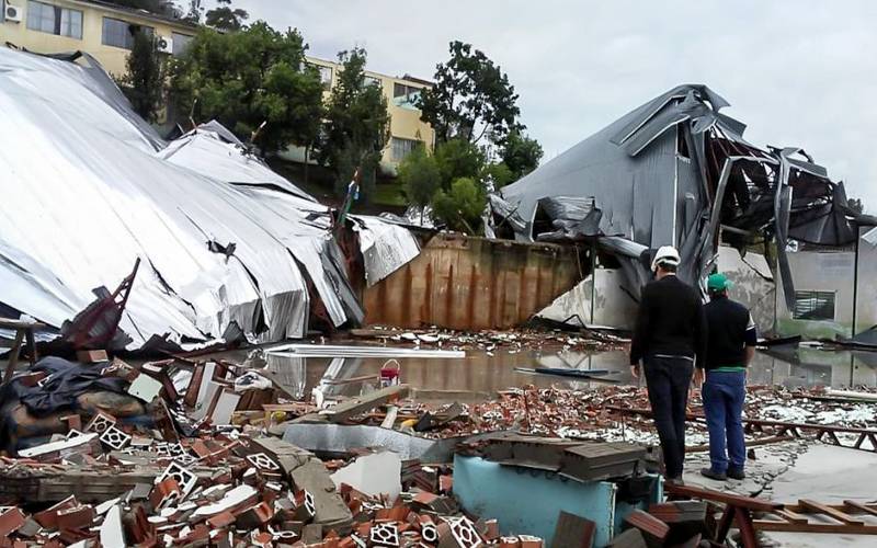 Tornado wreaks havoc in Brazil