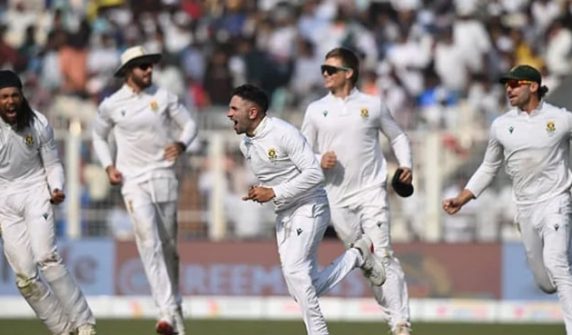 South Africa defeated them at home after 25 years