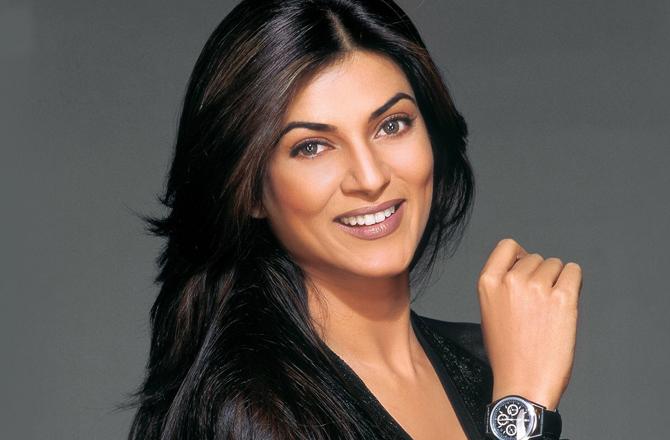 Why didn't Sushmita Sen take anesthesia before heart surgery?