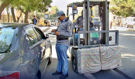 Ordinance issued to impose heavy fines for violating traffic rules