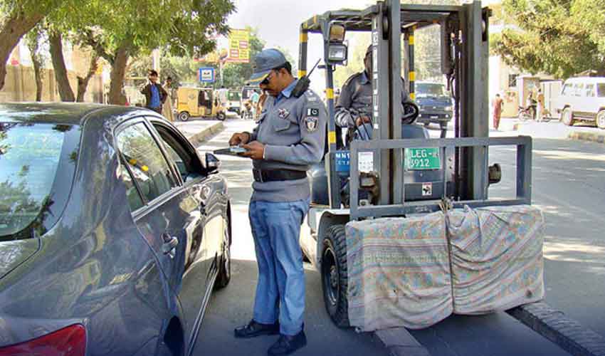 Ordinance issued to impose heavy fines for violating traffic rules