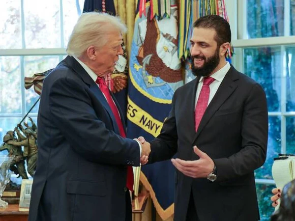 Trump asks Syrian President Ahmed al-Sharaa