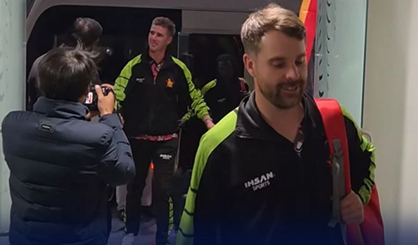 Zimbabwe cricket team arrives in Islamabad for 3-nation series