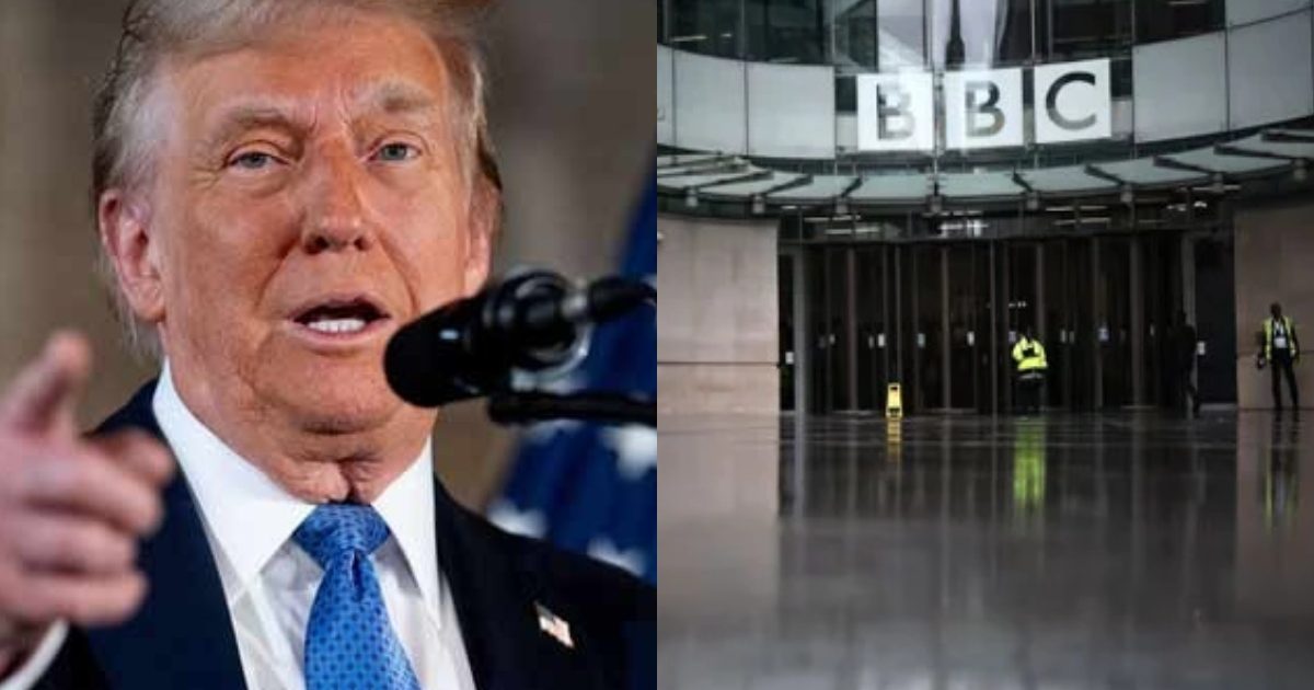 Trump threatens to sue British Broadcasting Corporation for $1 billion