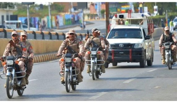 Rangers deployment in Karachi extended for another year