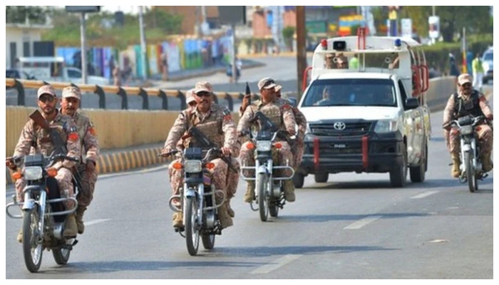 Rangers deployment in Karachi extended for another year