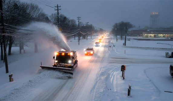 America hit by blizzard