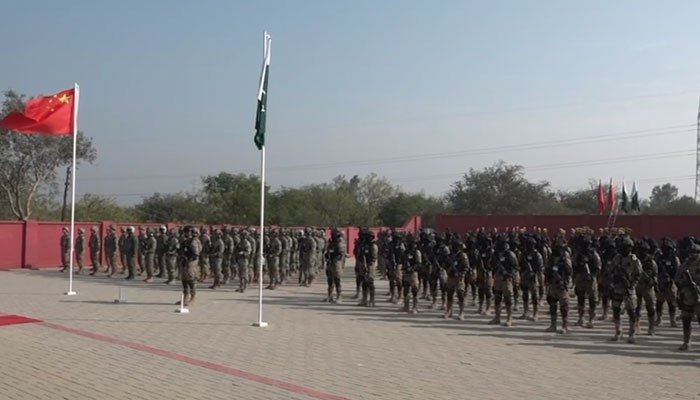 Joint military exercises between Pakistan Army and China's People's Liberation Army