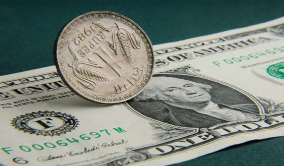 Indian rupee hits record low against US dollar