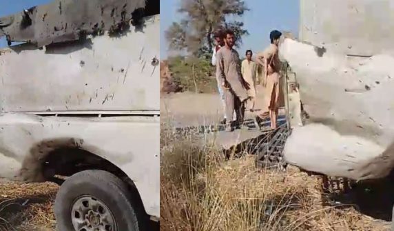 Terrorists attack police mobile in DI Khan