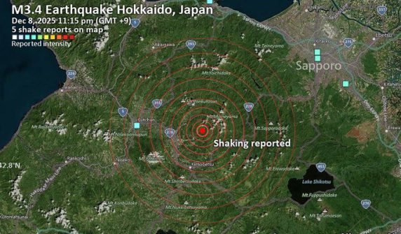 Terrible 7.6 magnitude earthquake hits Japan