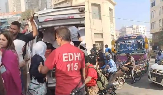 Bus taking school children on picnic crashes into footpath