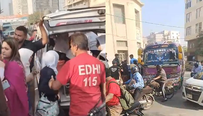 Bus taking school children on picnic crashes into footpath