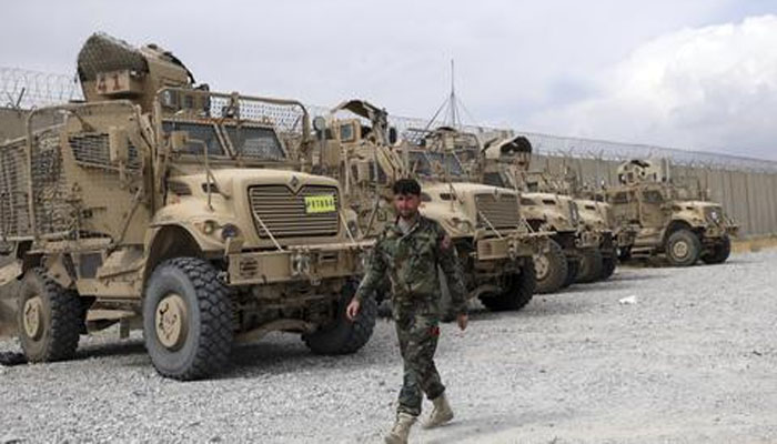 US weapons left in Afghanistan