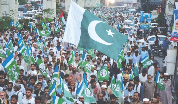 Jamaat-e-Islami announces to hold sit-ins at several important places in Karachi today