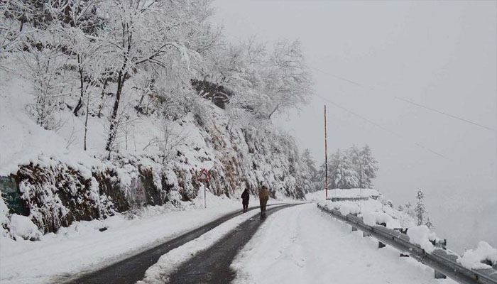 Snowfall in Khyber Pakhtunkhwa, Azad Kashmir and Gilgit-Baltistan,
