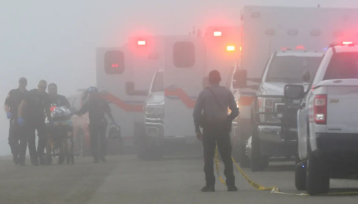 Mexican Navy plane crashes off US coast, 5 dead