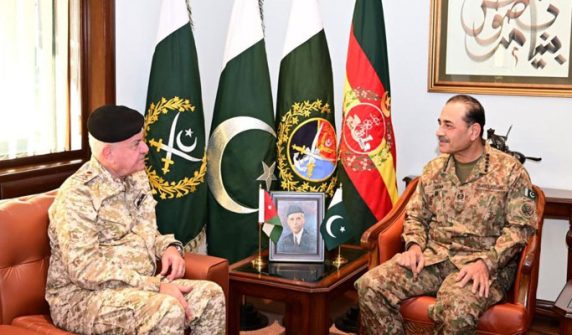 Jordanian Armed Forces Chief meets Field Marshal