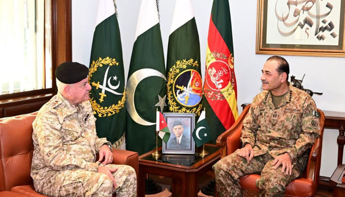 Jordanian Armed Forces Chief meets Field Marshal