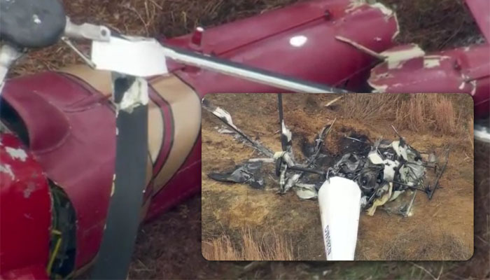 Two helicopters collide in New Jersey