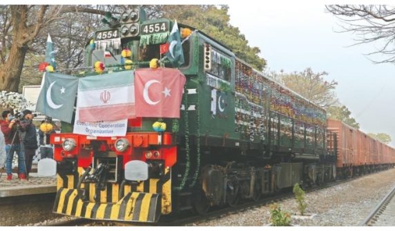 Freight train service between Islamabad