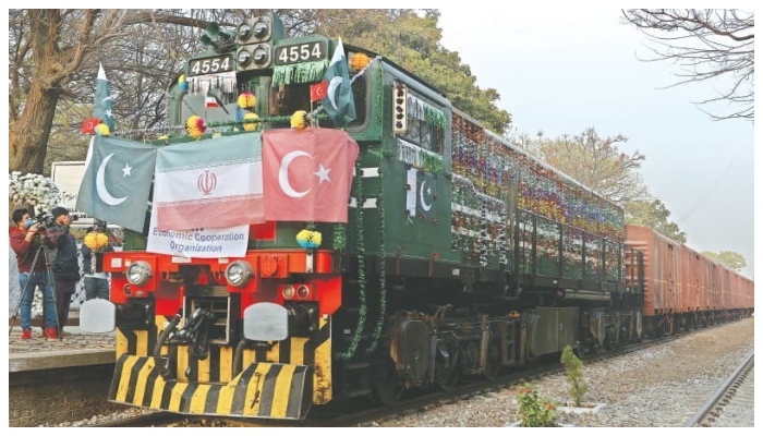 Freight train service between Islamabad