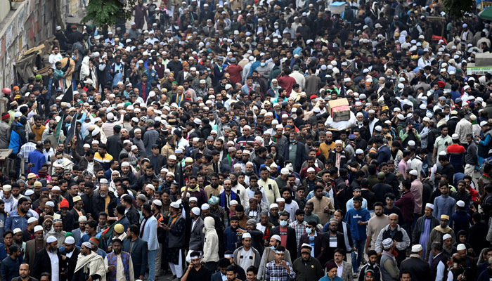 Funeral prayers of former Bangladeshi Prime Minister Khaleda Zia held