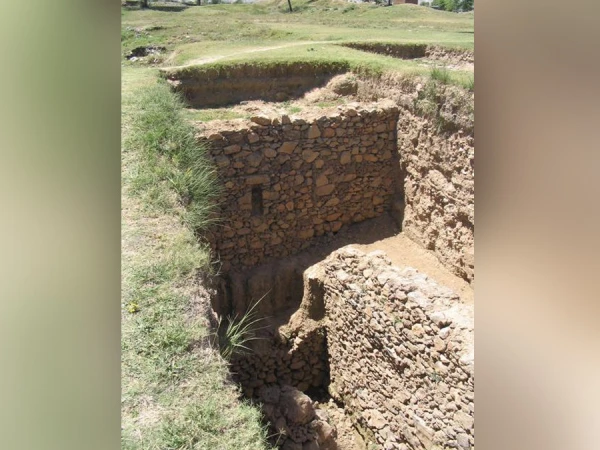 Archaeological excavations at Bhir Mound