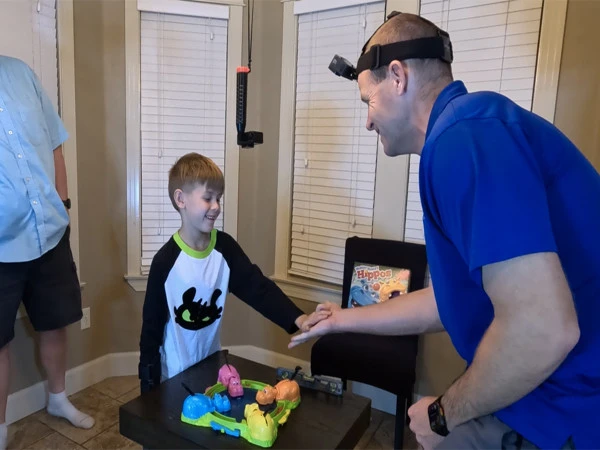 American serial record breaker sets unique record with son!
