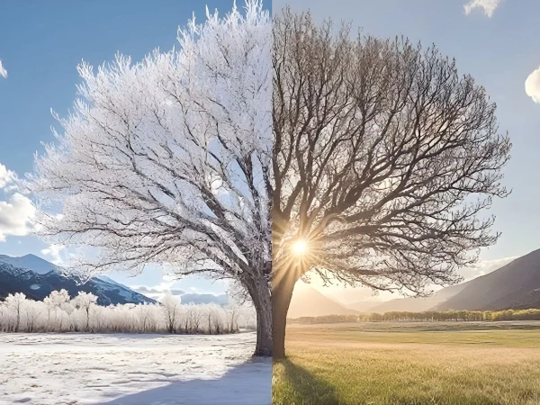 winters will be reduced to one and a half months in most countries