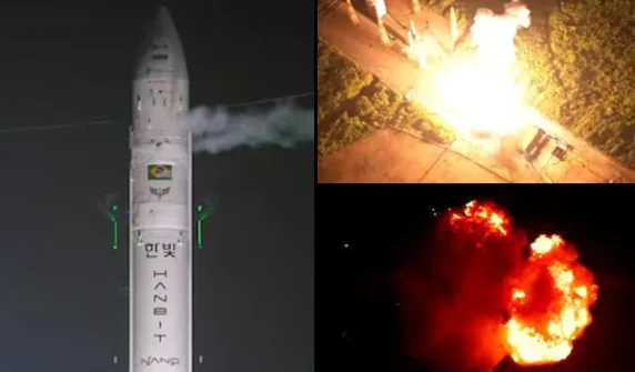 Rocket sent to space crashes upon launch