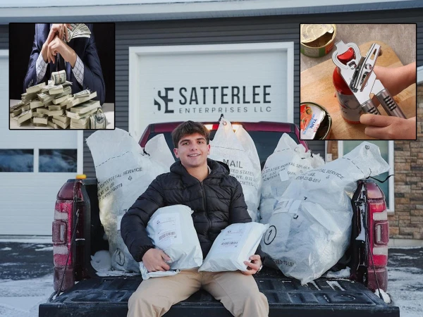Poor young man started earning millions of dollars