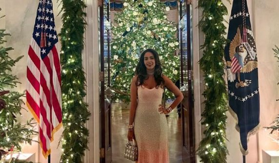 What is Indian actress Mallika Sherawat doing in the White House?