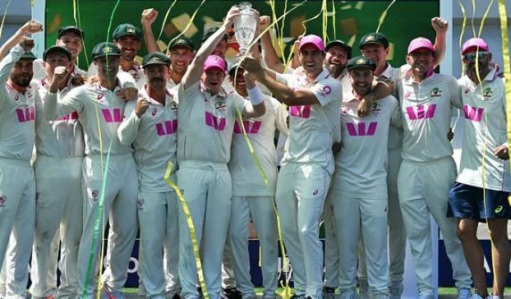 Australia won the series 1-4