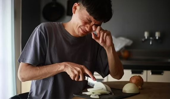 Now you won't cry while cutting onions