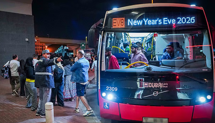 Dubai sets new record for public transport usage on New Year's Eve