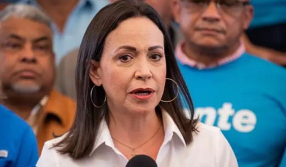 Opposition leader Maria Corina Machado