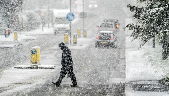 Severe cold in Britain