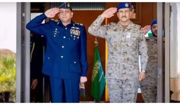 Air Chief Marshal meets Saudi Air Force Commander